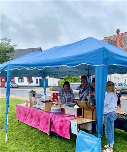 Das Team der „Kombüse“ versorgte die kleinen „Piraten“.