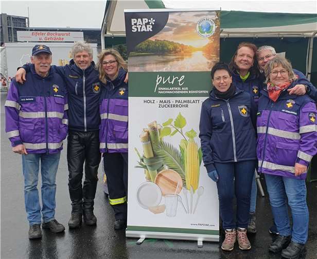 Das Team der Notfallseelsorge beim „Anlassen.“  Foto: privat