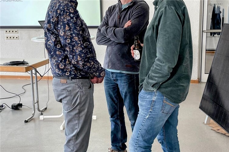 Das Team der Photovoltaikgruppe der Klimawerkstatt Andernach.