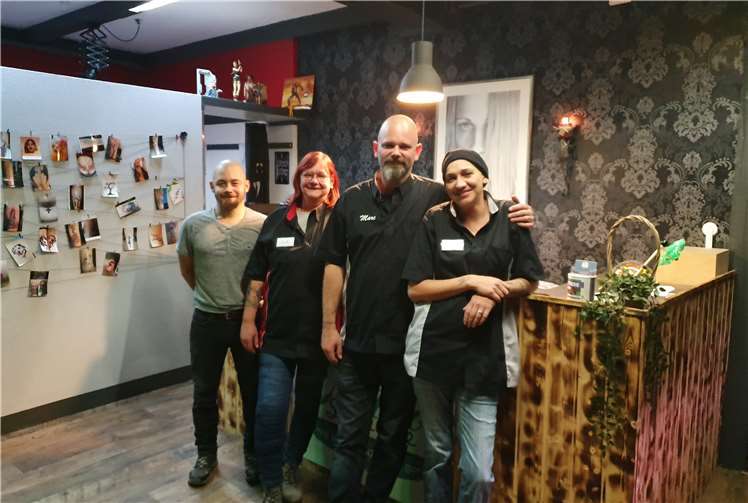 Das Team der Tattooschmiede.Foto: Marc Günther