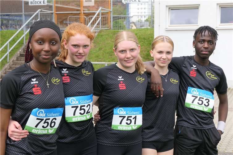 Das Team der U18 war mit Spaß und Erfolg in Trier unterwegs.Foto: LG Kreis Ahrweiler