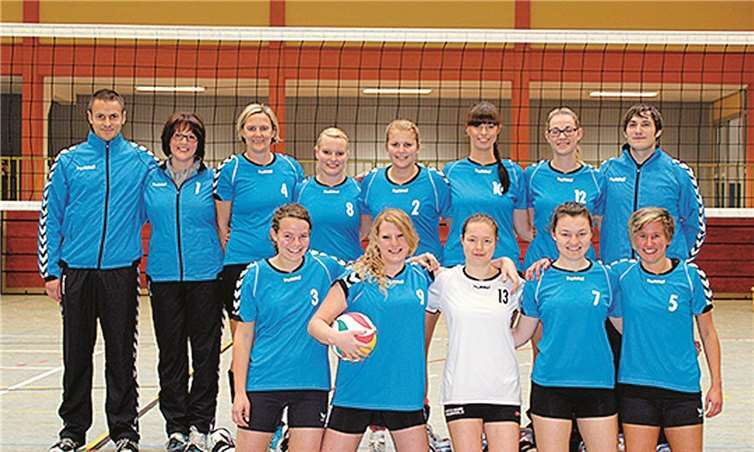 Das Team der Volleyballdamen des TV Feldkirchen. privat