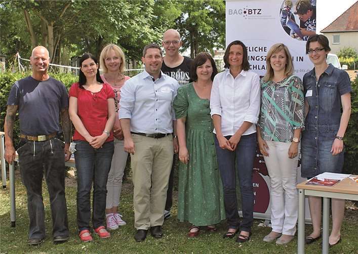 Das Team des BTZ bei mSommerfest.privat