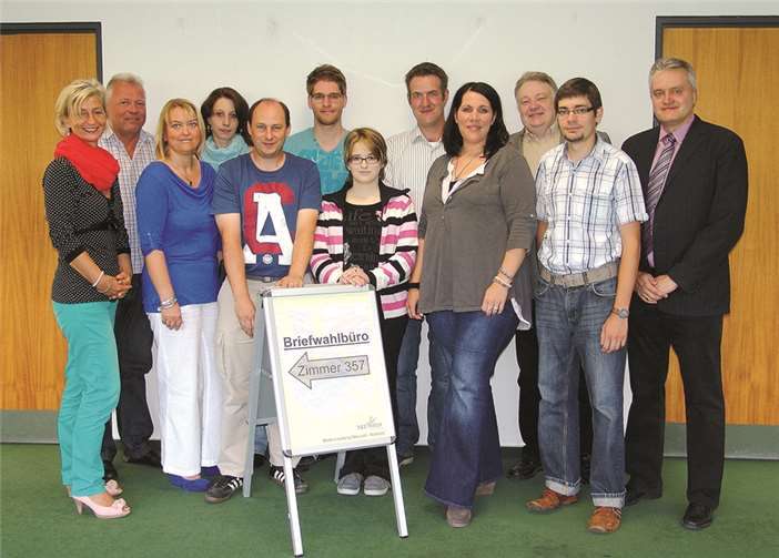 Das Team des Briefwahlbüros wird allen Wahlberechtigten in den Wochen bis zur Bundestagswahl mit Rat und Tat zur Seite stehen.  privat