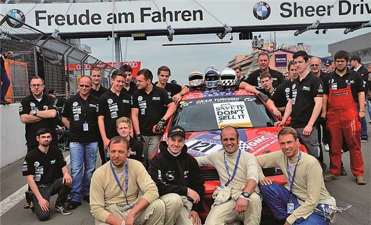 Das Team des Godesberger Motor-Clubs. privat