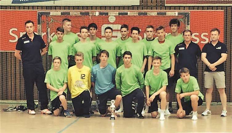 Das Team des HV Rheinland konnte den zweiten Platz beim Andreas-Hahn-Pokal erreichen.