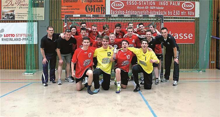 Das Team des Handballverbandes Rheinland aus dem Jahr 2013.privat