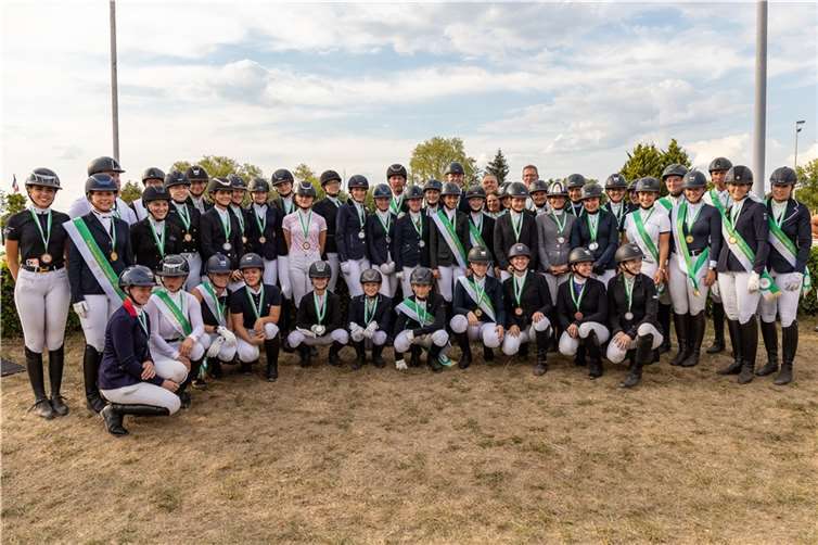 RFV Oberbachem gewinnt beide Mannschaftswettbewerbe Das Team des RFV Oberbachem. Foto: privat