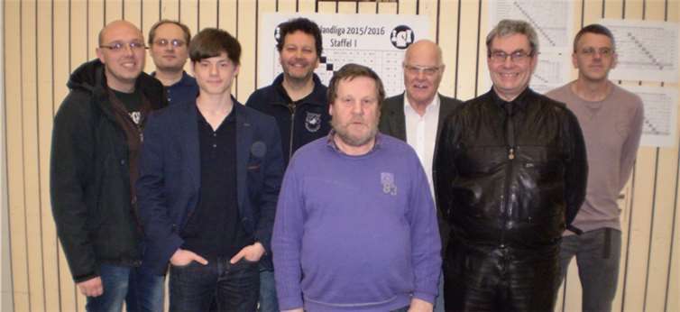 Das Team des SC Cochem mit (vorn) Alexander Juhn, Robin Boos, Winfried Mross und Simon Knebl sowie (hinten) René Behr, Boris Damke, Dieter Welsch und Frank Thönnes.privat