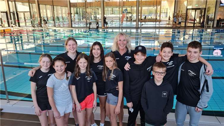 Das Team des SC Poseidon Koblenz zeigte sich in einer super Form.  Foto: SC Poseidon Koblenz