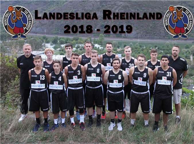 Das Team des TuS Treis - Karden Basketball.