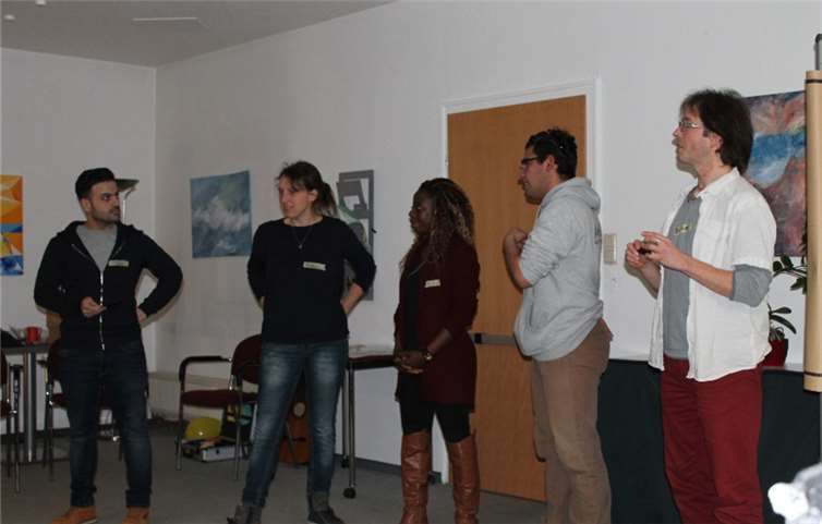 Das Team des des Friedensdiensts EIRENE stellte das neue Projekt vor. privat