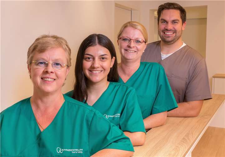 Das Team des neuen Zahnzentrums in Bad Breisig.Foto: Privat