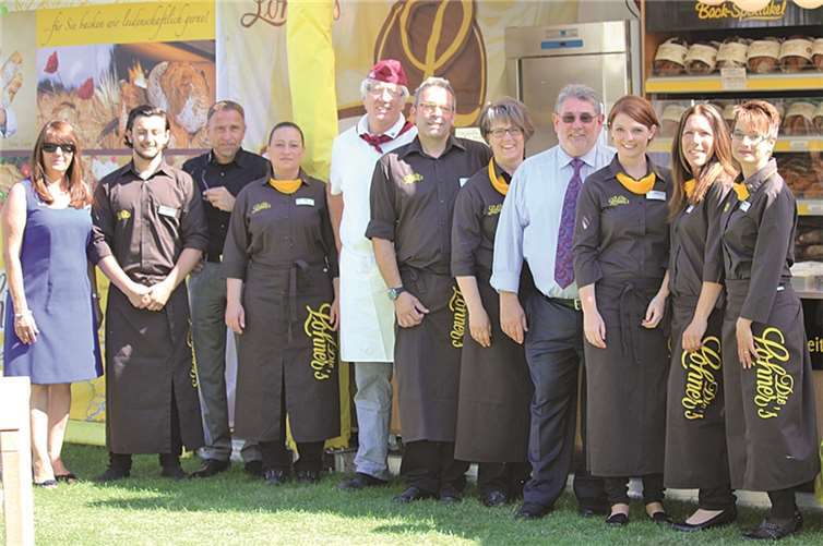 Das Team des rheinland-pfälzischen Bäckerunternehmens „Die Lohner’s“. Privat