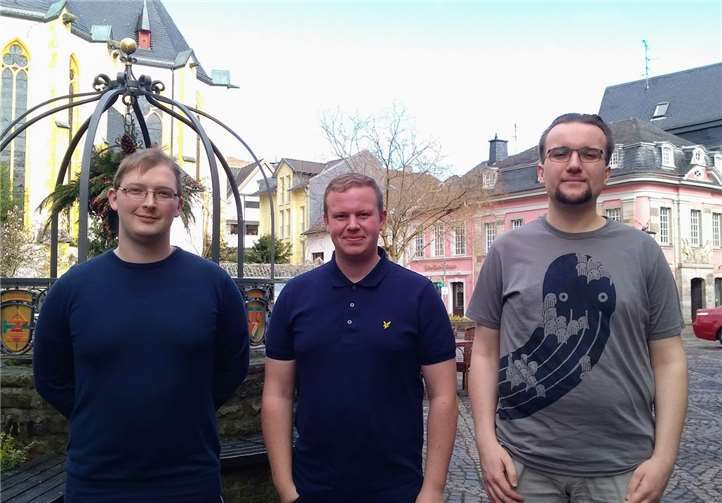 Das Team für die VG Bad Breisig: v.l.n.r: Michael Lüdtke, Lucas Schön, Lorenz Münch . Foto: Privat