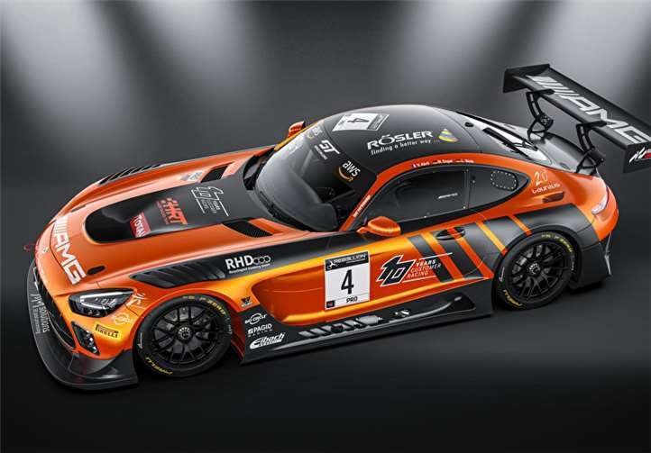 Das Team geht mit zwei Mercedes-AMG GT3 an den Start. Foto: privat