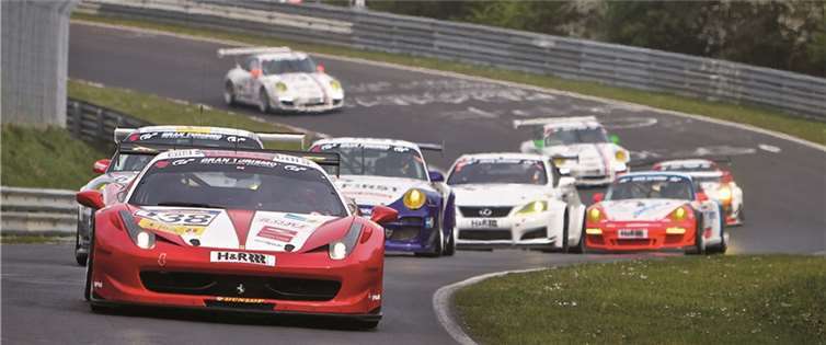 Das Team im Ferrari F458 Challenge hat einen guten Job gemacht.  Julian Schmidt