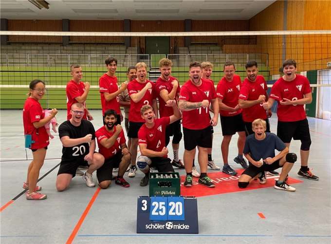 Das Team setzte ein starkes Statement für die neue Volleyballsaison. Foto: Sandra Nowok