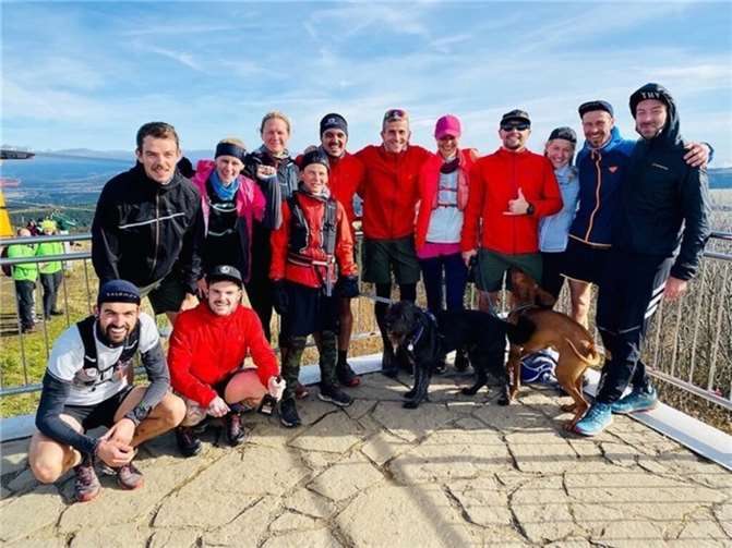 Das Team startete in Perl, im Westen der Republik, mit dem Ziel, nach 835 Kilometern und 21.000 Höhenmeter nach acht Tagen auf dem Fichtelberg an der Tschechischen Grenze zu stehen.Fotos: privat