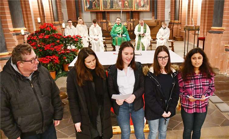 Das Team vom HoT bei der Verabschiedung.