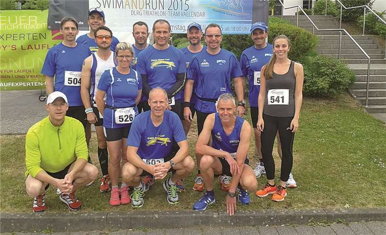 Das Team vom Lauftreff SV Weitersburg zeigte in Urbar eine starke Leistung.privat