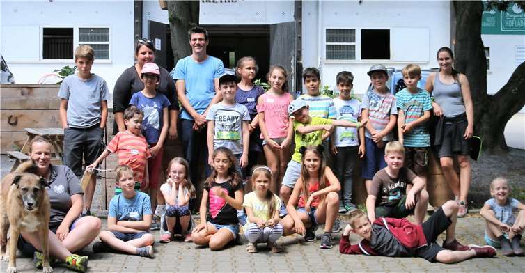 Das Team vom Margarethenhof sowie den Betreuernvom „HIGH“5-Team und den Kids erlebten einen tollen Tag. Foto: privat