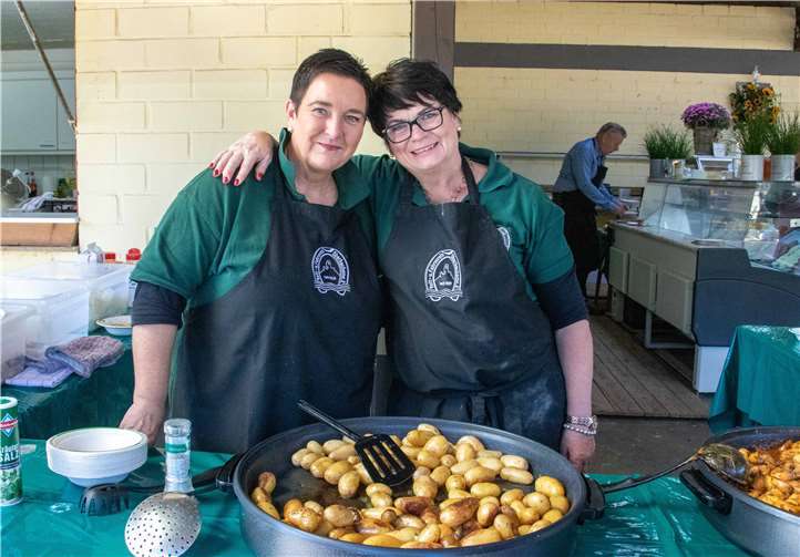 Das Team vom Reit- und Fahrverein sorgte für schmackhafte Verpflegung.