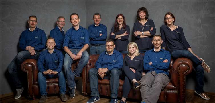 Das Team von Brandschutz Balter hat in der neuen Firmenzentrale viel Platz für Schulungen und eine große Ausstellungsfläche.Foto: creative moments