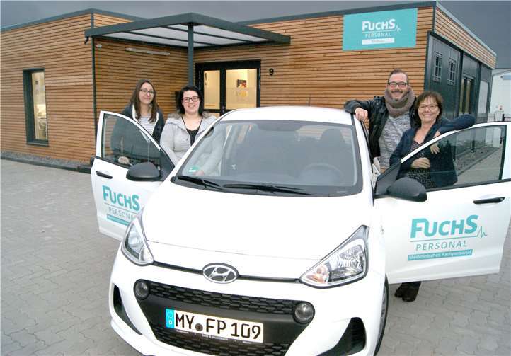 Das Team von Fuchs Personal steht bereit.Quelle: Fuchs Personal