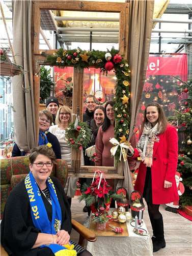 Das Team von Hammer Floristik & Gärtnerei bedankt sich recht herzlich bei den vielen Besucher*innen.  Foto: privat