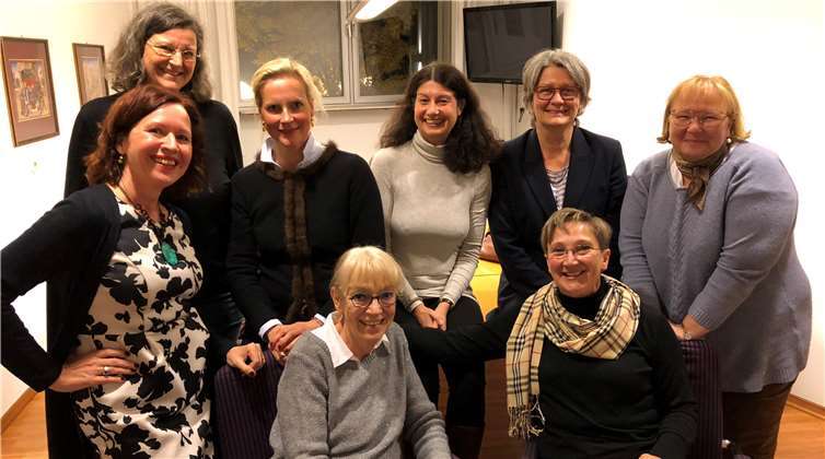 Das Team von der Frauen Union Wachtberg um Maike Scholz lud zur offenen Vorstandssitzung ein.U. Hein