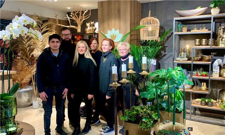 Das Team vonFloristik & Ambiente Meyer steht den Kunden mit Rat und Tat zur Stelle. Foto: privat