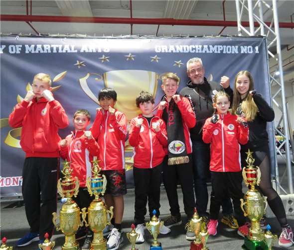 Das Team zeigte sich voll motiviert.Fotos: privat