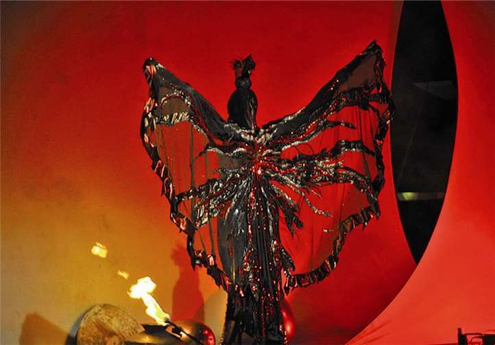 Das Theater „Feuervogel“ ist am Samstag im Kurpark zu Gast.Privat