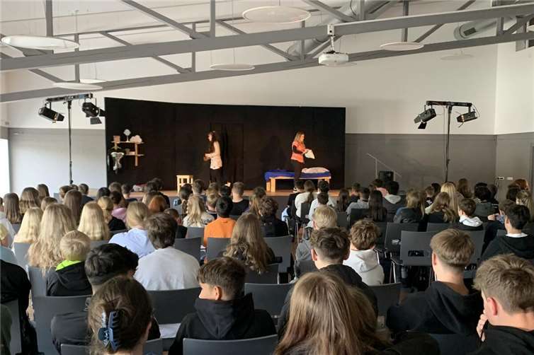 Das Theaterstück sensibilisierte zum Thema Alkohol.Foto: Sabrina Solbach