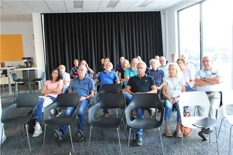 Das Thema „Gewässerhydraulik im Rahmen des Wiederaufbaus“ fand großes Interesse beim Publikum.