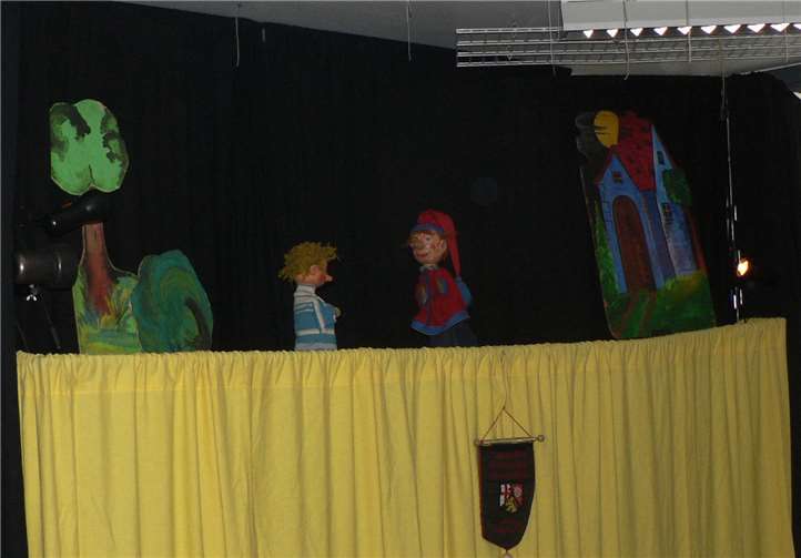 Das Thema Umweltschutz stand im Mittelpunkt des Puppenstücks. Foto: privat