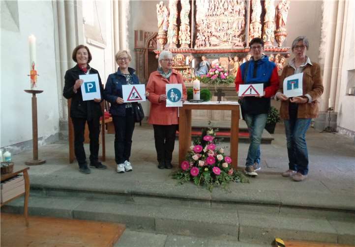 Das Thema des Gottesdienstes: Maria als Wegbegleiterin.