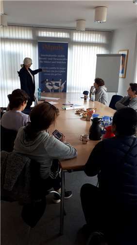 Das Thema war „Entspannung und Stressabbau - Yoga in Theorie und Praxis“.  Foto: privat