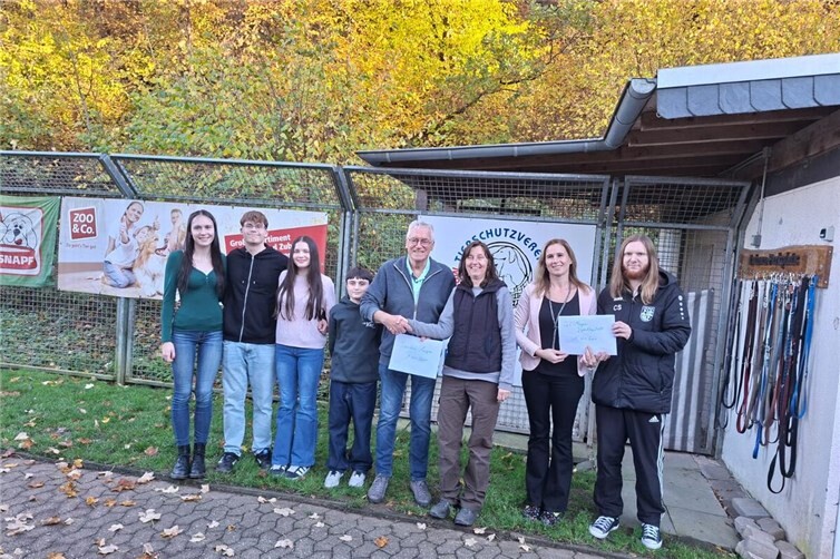 Das Tierheim Mayen freute sich über die großzügige Spende.Foto: privat