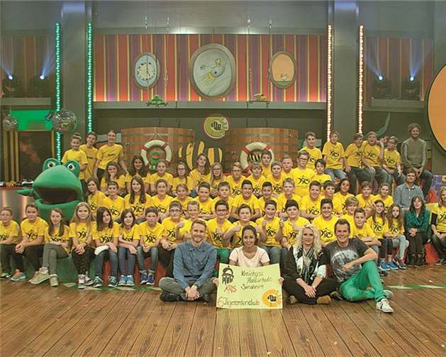 Das Tigerententeam von der Kraichgau Realschule in Sinsheim.