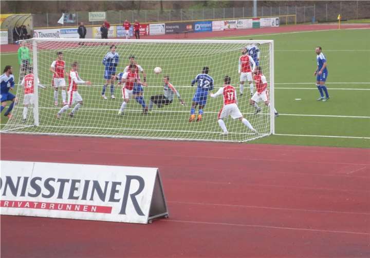 Das Tor war oft hart umkämpft.  Privat