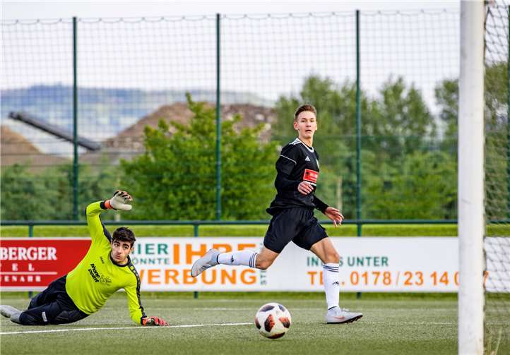 Das Tor zum 2:0 wurde durch Mathis Bender erzielt. Foto: privat