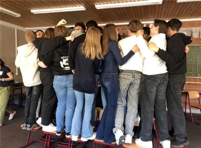 Das Training, das auf den Prinzipien der konfrontativen Pädagogik basiert, zielte darauf ab, die Jugendlichen für die Ursachen und Auswirkungen von Gewalt zu sensibilisieren.  Foto: privat