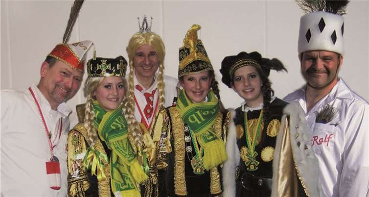 Das Treffen der Dreigestirne aus Oeverich und Fritzdorf. Privat