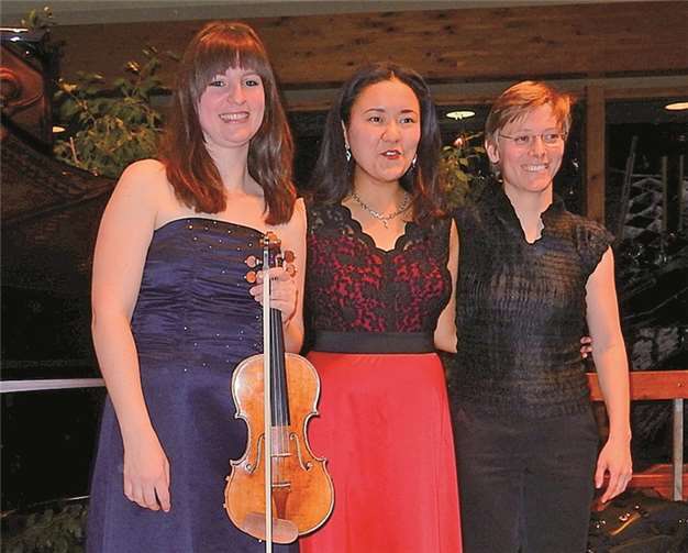 Das Trio Apeiron gastierte zum ersten Mal in Remagen. privat