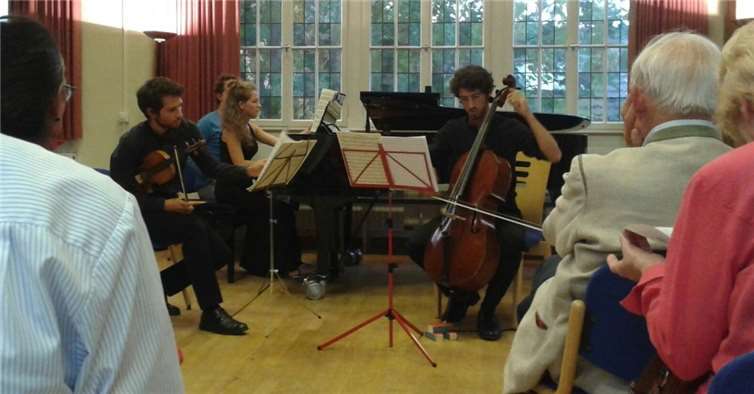 Das Trio Dandolo begeisterte das Publikum.  Privat