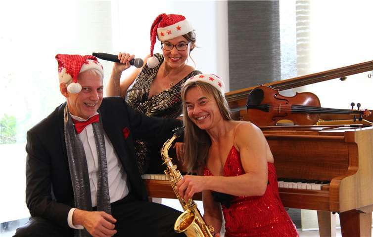Das Trio TimelessNotes steht für ein Weihnachtskonzert am Freitag, 7. Dezember, auf der Bühne. Privat
