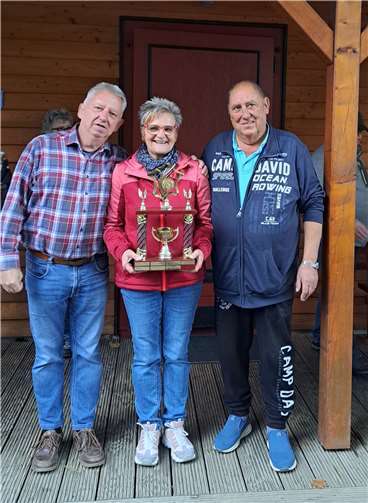 Das Trio bestehend aus Ute Longen, Achim Zemke und Dieter Kutzner setzte sich durch und konnte den Sieg für sich verbuchen. Foto: privat