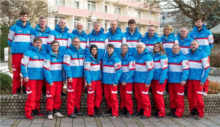 Das Übungsleiterteam der Abteilung Ski und Snowboard des TV06 Bad Neuenahr. Foto: Dominik Ketz